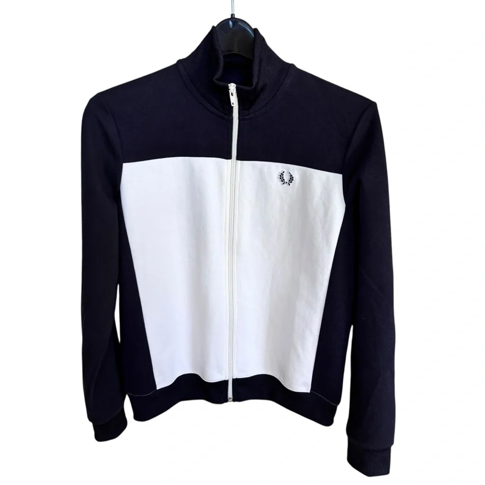 Fred Perry Track Two Tones Track Jacket Sz S